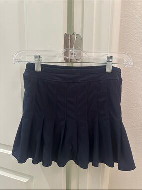 Lucky in Love Navy Athletic Skirt